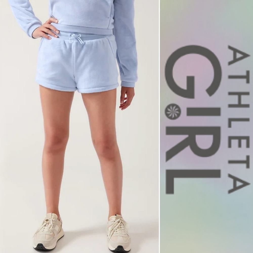 Athleta Girl Feelin' Great Short in Sea Fog Blue